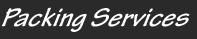 Packing Services - Readie's Removals